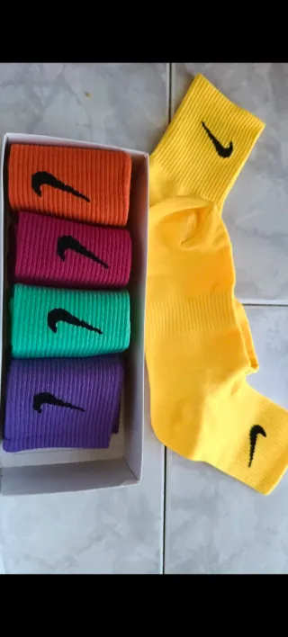 Calcetines Nike Talla Única Colores Surtidos
