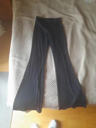 Mallas campana negras talla XS
