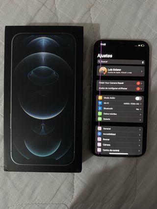 iPhone 12 Pro Max 128GB Plata