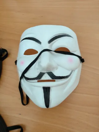 Lote   4 máscaras Disfraz no negociable Halloween