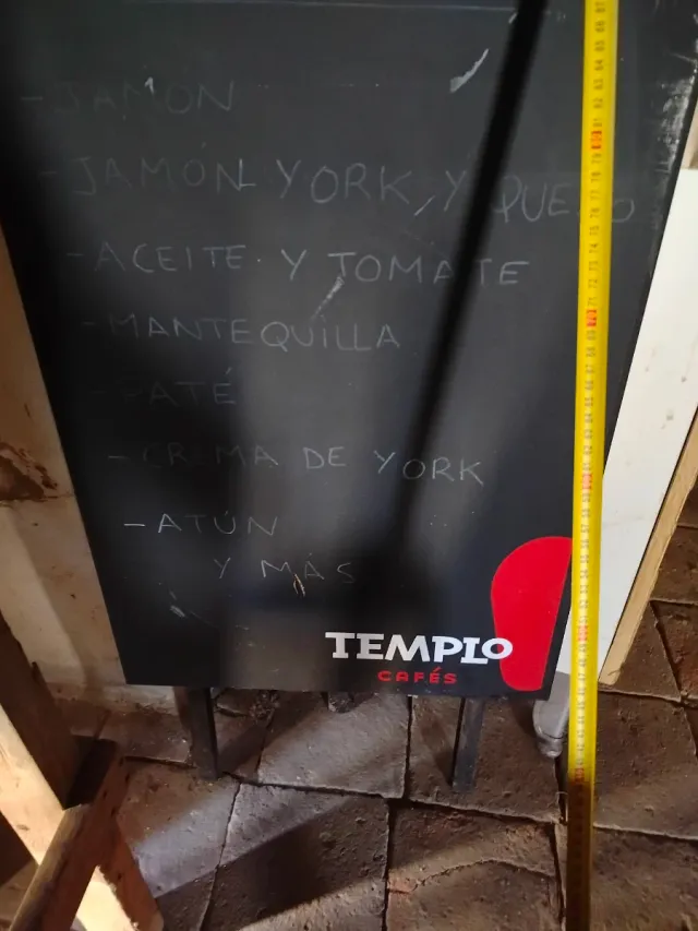 Pizarra Coca-Cola Bar