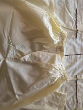 Pijama fino hombre amarillo