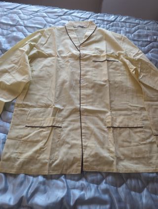 Pijama fino hombre amarillo