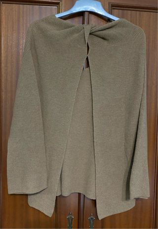 Twinset jersey Oversize Marrón