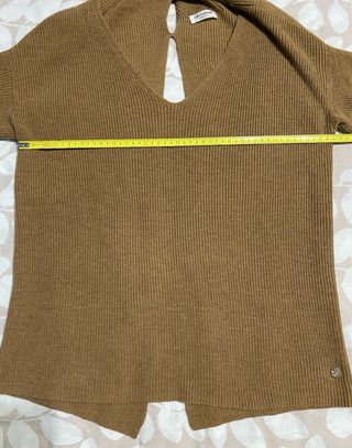 Twinset jersey Oversize Marrón