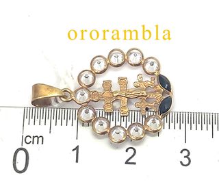 Colgante Oro 18k Cruz Caravaca