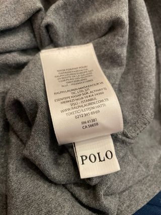 Polo Ralph Lauren Camiseta Gris