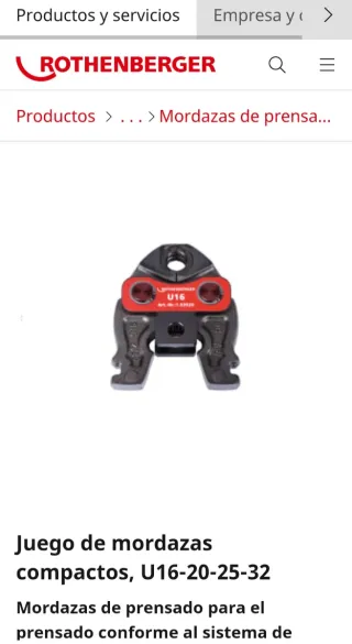 Prensa Rothenberger ROMAX Compac III