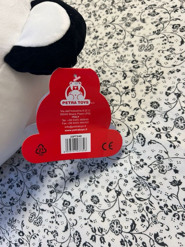 Peluche Panda Morbido Petra Toys