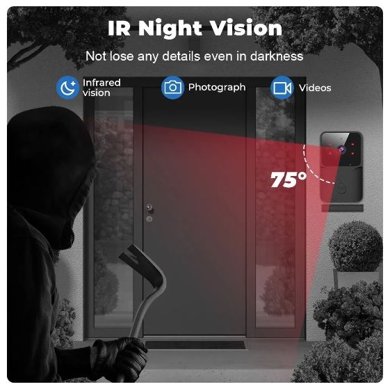 Video Portero Wifi 150 Metros de Distancia con APP