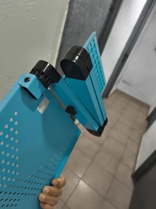 Soporte para portátil azul