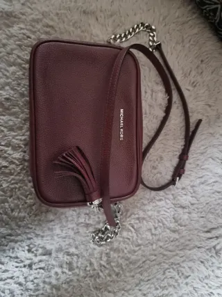 Bolso Michael Kors Bryant Camera Rojo