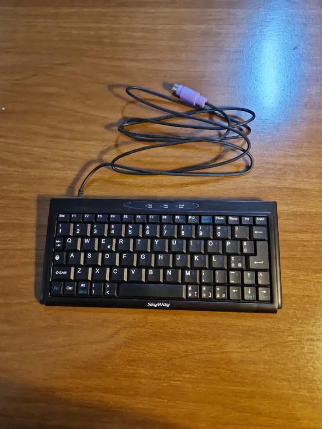 Mini tastiera SkyWay PS2 Nera