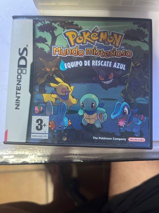 Pokemon Mundo Misterioso Equipo Rescate Azul DS