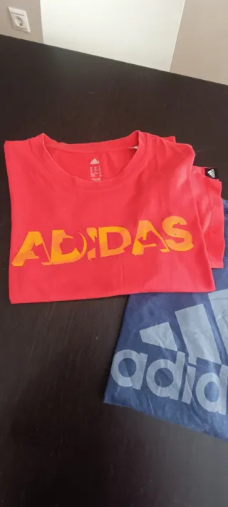 Lote 2 Camisetas Adidas Hombre XL