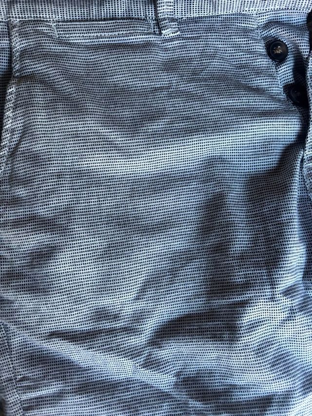 Pantalón corto rayas hombre Talla L