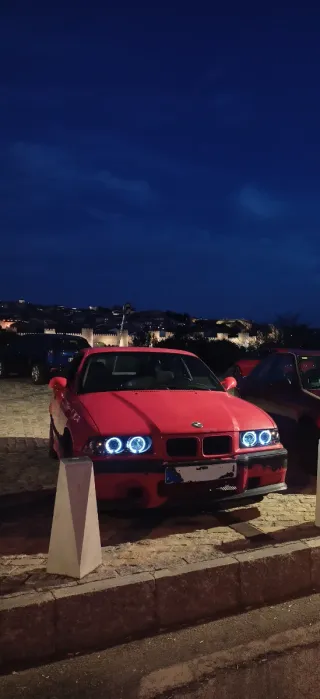 Faros pilotos delanteros BMW E36 angel eyes 