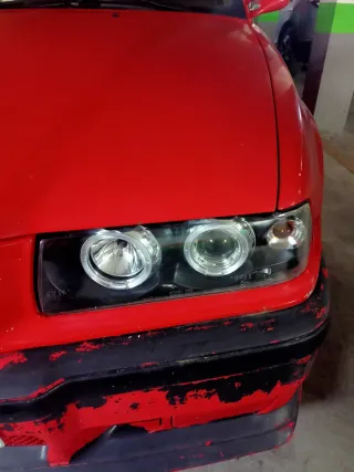 Faros pilotos delanteros BMW E36 angel eyes 