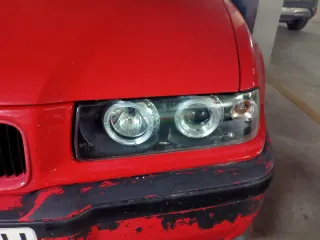 Faros pilotos delanteros BMW E36 angel eyes 
