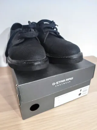 Mocasines Gstar Negros Mujer