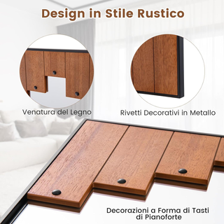 Specchio da Parete Rettangolare 66x100 cm, Specchi