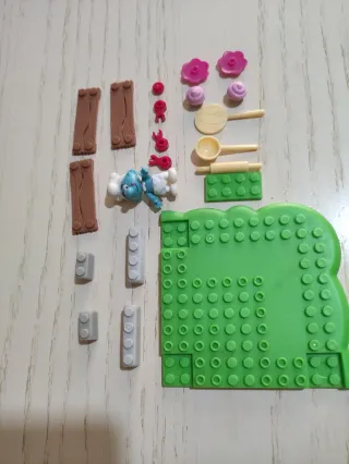 Mega Bloks Smurf Fornaio con Accessori