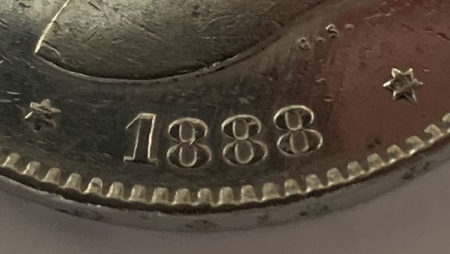 MONEDA DE ALFONSO XII 1888 MPM. Duro de Plata