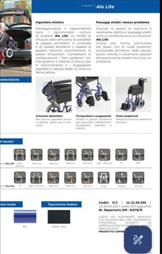 Silla de ruedas Invacare