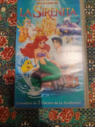 Lote 3 Películas VHS Disney Clásicos