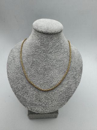 011-02-00375 CADENA RIZADA ORO 18K