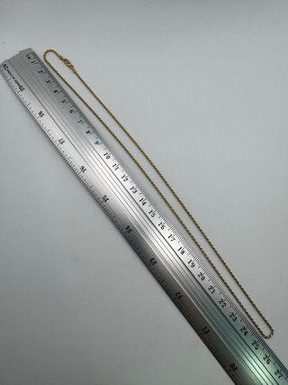 011-02-00375 CADENA RIZADA ORO 18K