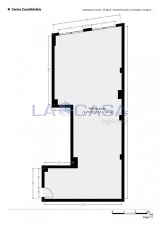 Piso en venta en Centre en Castelldefels