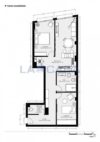 Piso en venta en Centre en Castelldefels