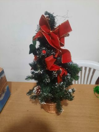 Alberello di Natale decorato