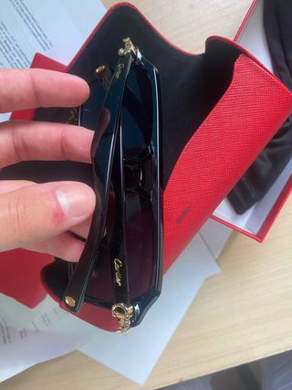 Gafas de sol Cartier Rojas