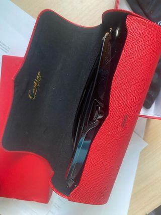 Gafas de sol Cartier Rojas