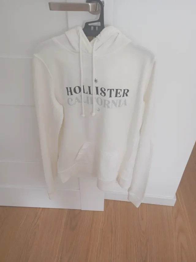Sudadera Hollister California Gris Mujer
