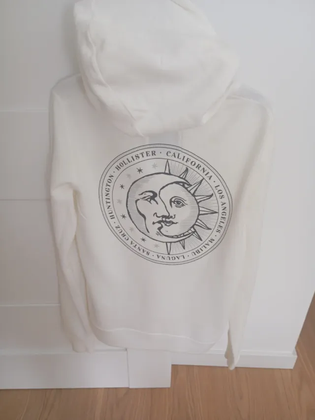 Sudadera Hollister California Gris Mujer