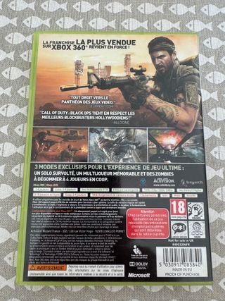 Call of Duty Black Ops Xbox 360