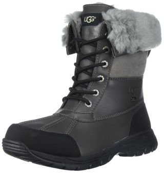 Botas de invierno UGG grises y negras