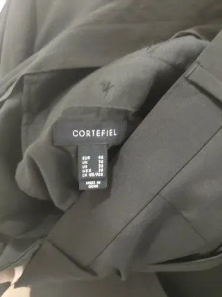 Traje Cortefiel Negro T.54 Pantalón 46