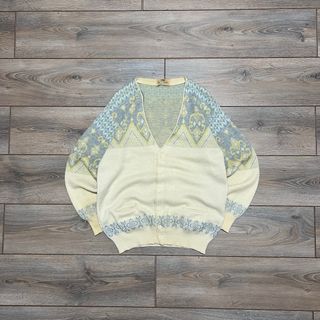 Fruit Of The Loom Vintage 80s Wool Cardigan