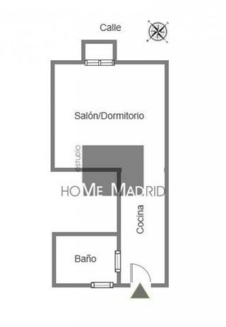 Estudio en venta en Embajadores - Lavapiés en Madrid