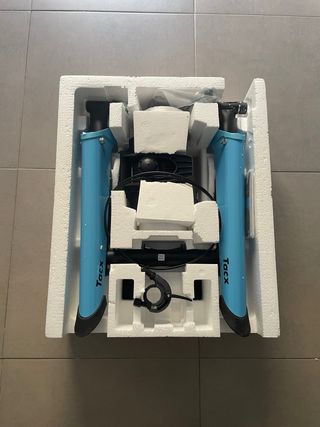 Rodillo Bicicleta Tacx Boost Azul Bundle 