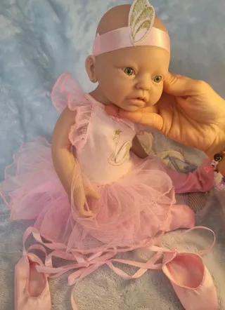 Bebé Reborn Silicona Blanda Platino