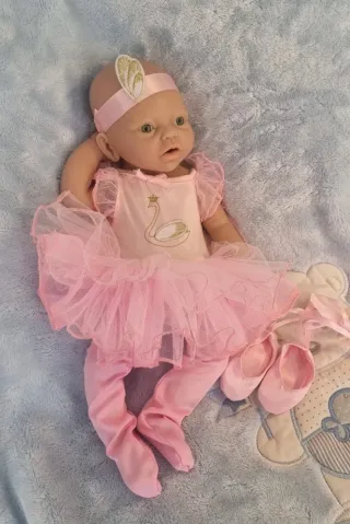 Bebé Reborn Silicona Blanda Platino