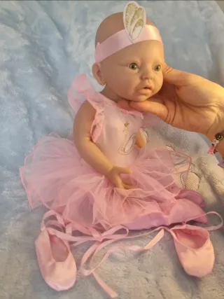 Bebé Reborn Silicona Blanda Platino