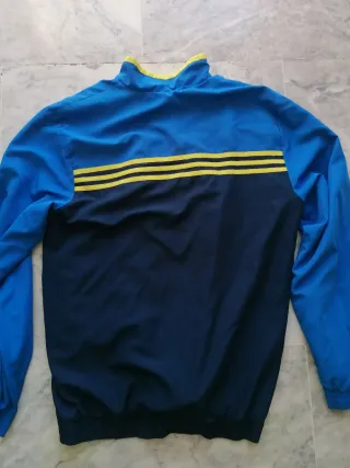 Chaqueta Adidas Vintage 90s Azul y Amarillo