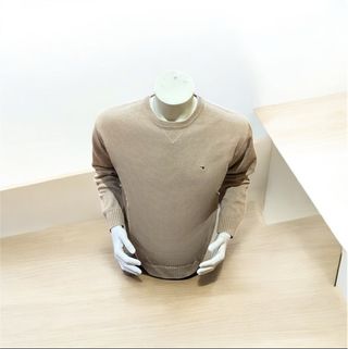 Jersey Tommy Hilfiger Beige Bordado
