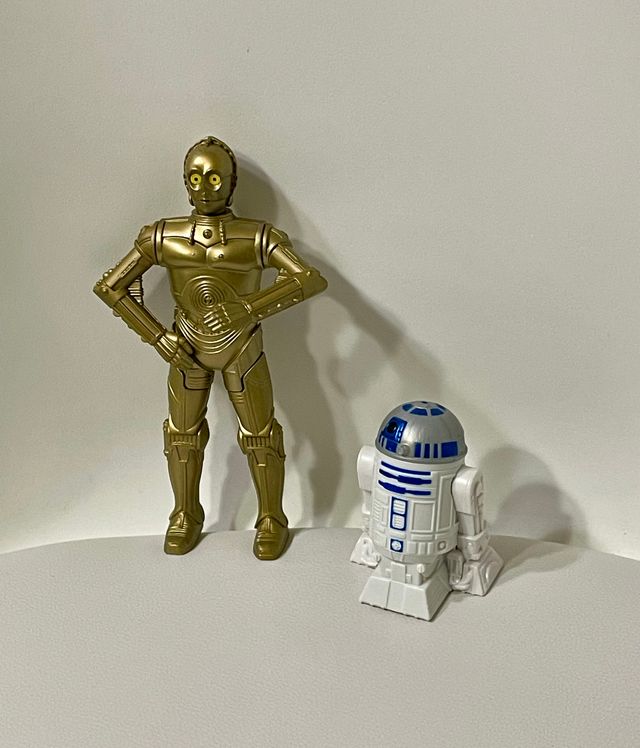 C3PO y R2D2 Star Wars Burger King 2005
